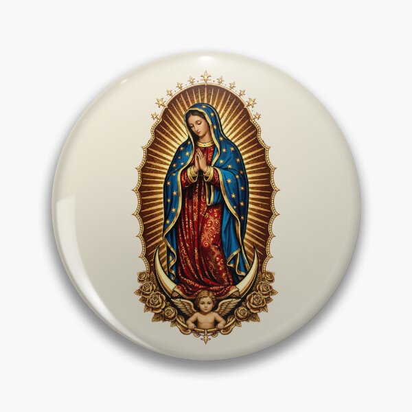 Item preview, Our Lady of Guadalupe - Sacred Icon designed and sold by Myra365Art.