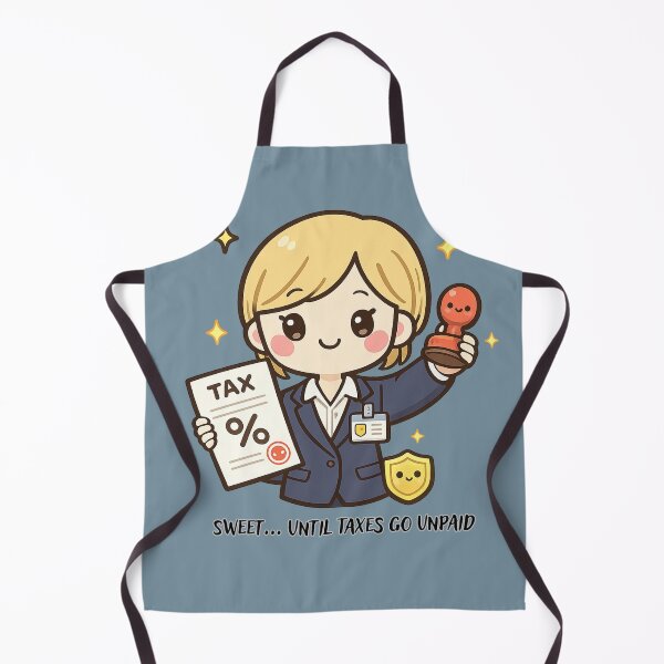 Item preview, Tax officer kawaii style  designed and sold by KawaiiHero.