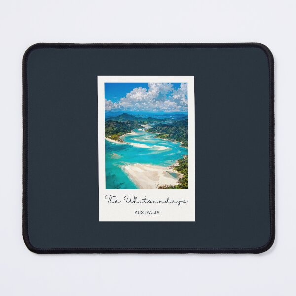 Item preview, Whitsundays Australia Tropical Island Beach - Vintage Souvenir designed and sold by twentytwo ART souvenir designs.