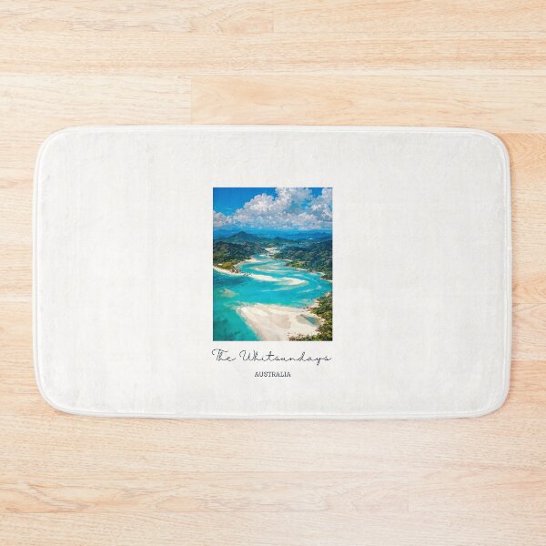 Item preview, Whitsundays Australia Tropical Island Beach - Vintage Souvenir designed and sold by twentytwo ART souvenir designs.
