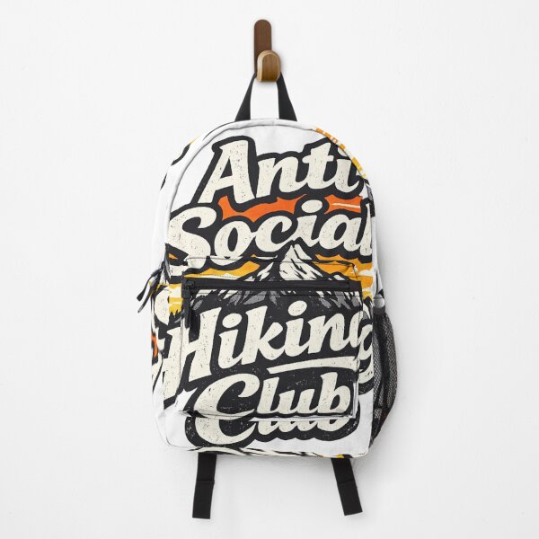 Item preview, Anti Social Hiking Club Humor designed and sold by Art by Debasish.
