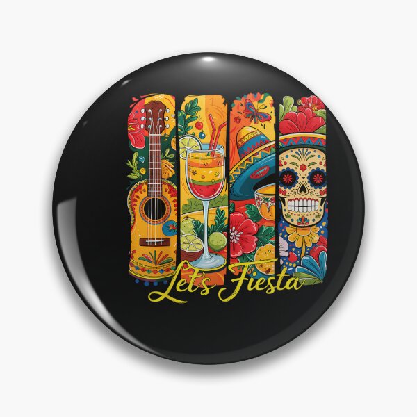 Artikelvorschau, Lustige Cinco De Mayo Let's Fiesta Sombrero Hut Gitarrenmänner entworfen und verkauft von FrankIsabel.