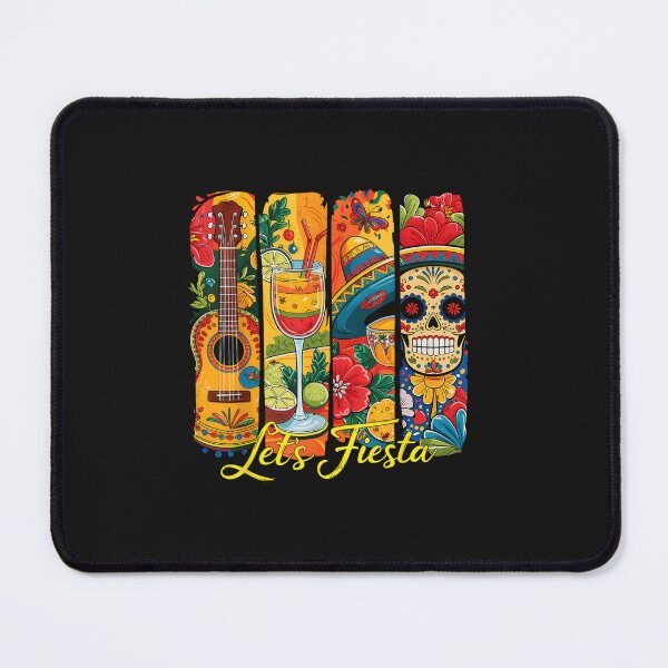 Item preview, Funny Cinco De Mayo Let's Fiesta Sombrero Hat Guitar Men designed and sold by FrankIsabel.