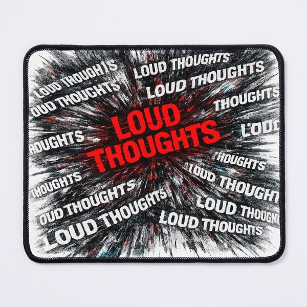 Item preview, LOUD THOUGHTS – chaotic spiral dark design designed and sold by VertigoState.