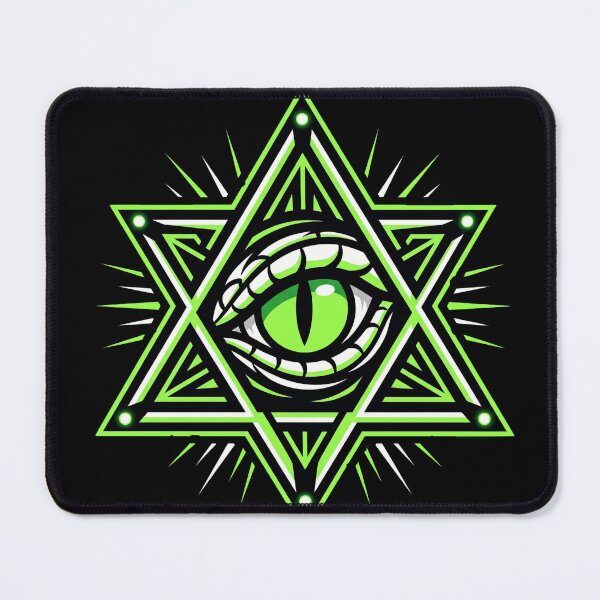 Item preview, Serpent Eye Triangle designed and sold by Stickersdevelop.