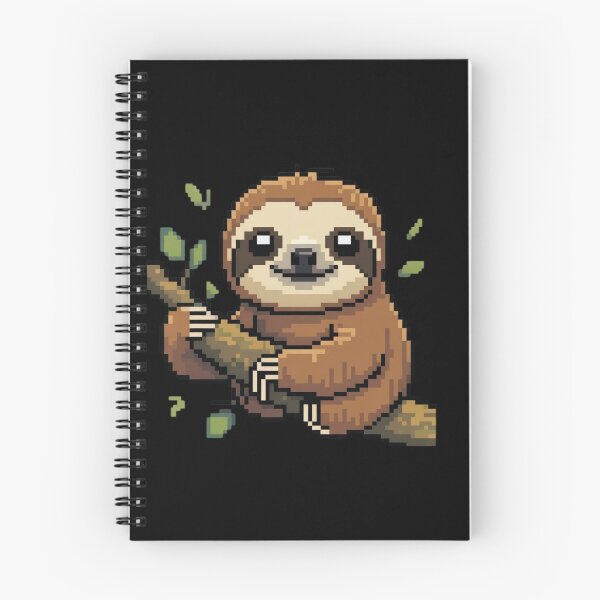 Item preview, Sloth Pixel Art designed and sold by BhadzCheetah.