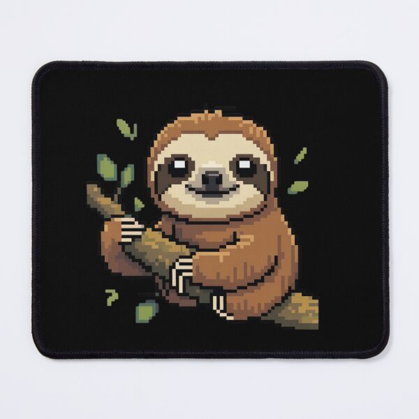 Item preview, Sloth Pixel Art designed and sold by BhadzCheetah.
