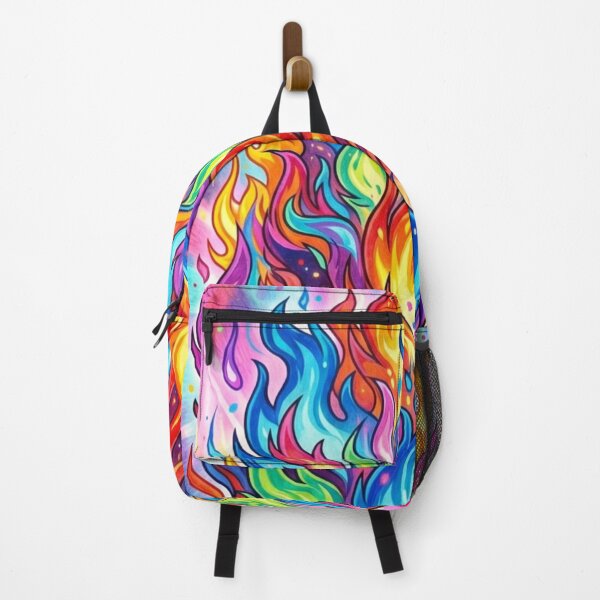 Item preview, Beautiful rainbow-colored flames designed and sold by PP&RAINBOW SHOP.