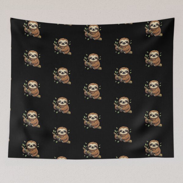 Item preview, Sloth Pixel Art designed and sold by BhadzCheetah.
