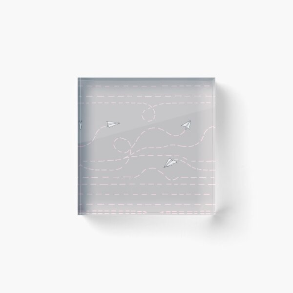 Item preview, Paper Planes -  Pink and Gray designed and sold by MelnDesign.