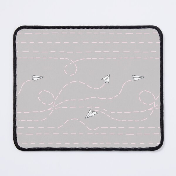 Item preview, Paper Planes - Pink and Gray designed and sold by MelnDesign.