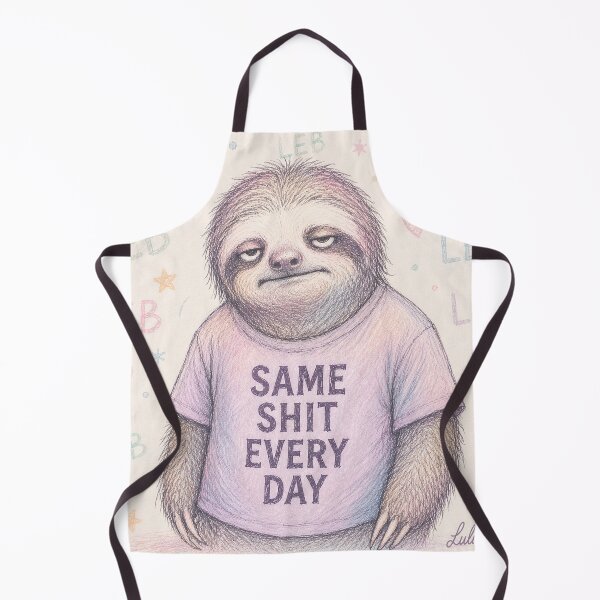 Item preview, Same Shit every day Slot designed and sold by LuluLeb.