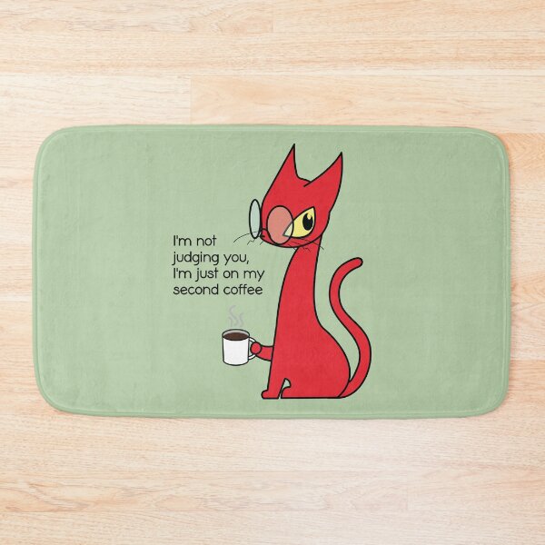 Aperçu de l'œuvre Chat roux avec un deuxième café créée et vendue par Konopikyu.