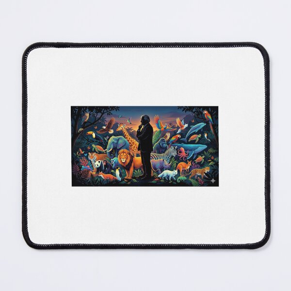 Item preview, Attenborough and his animals designed and sold by rintintinnnz.