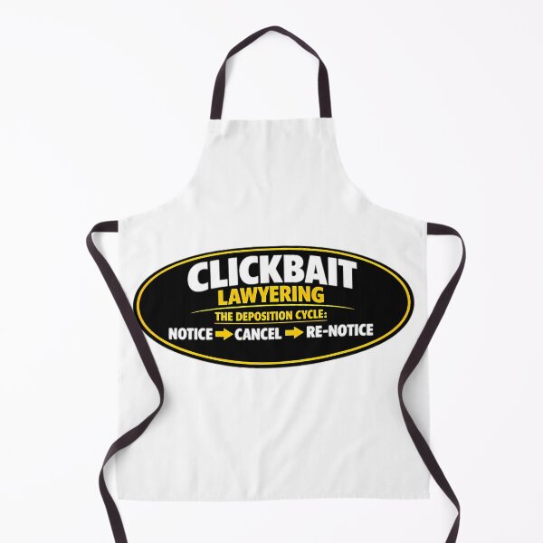 Item preview, Clickbait Lawyering designed and sold by JustBeingNosy.