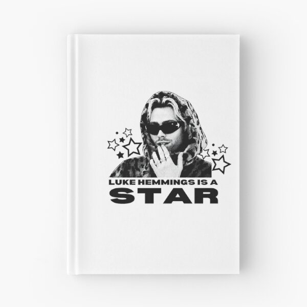 Item preview, WHITE Luke is a star  star 5 seconds, boyband designed and sold by MBSdesingArt.