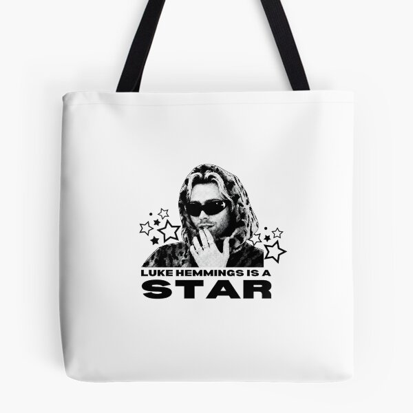 Item preview, WHITE Luke is a star  star 5 seconds, boyband designed and sold by MBSdesingArt.