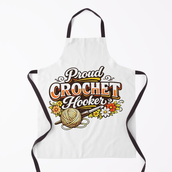 Item preview, Proud Crochet Hooker Yarn Craft Funny designed and sold by Art by Debasish.