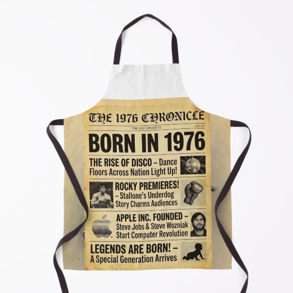 Item preview, ✨Born in 1976 Vintage Newspaper Design designed and sold by CheersTOGETHER.