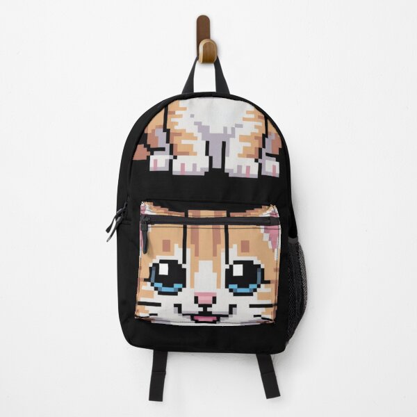 Item preview, Kitten Smiling Pixel Art designed and sold by BhadzCheetah.