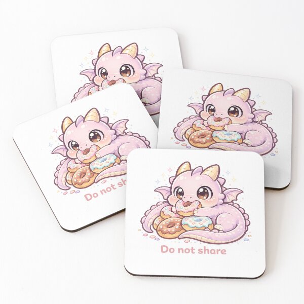 Item preview, Cute Baby Dragon - Donut Hoarder  designed and sold by ESSClothing.