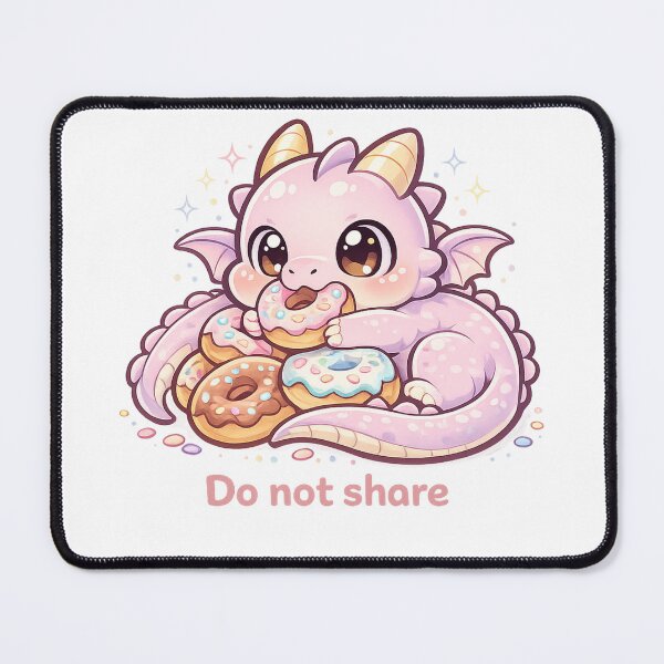 Item preview, Cute Baby Dragon - Donut Hoarder designed and sold by ESSClothing.