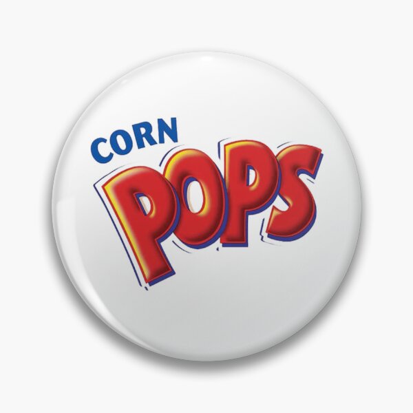 Item preview, Corn Pops Retro Cereal Logo designed and sold by nouelnb.