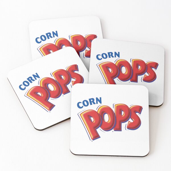 Item preview, Corn Pops Retro Cereal Logo designed and sold by nouelnb.