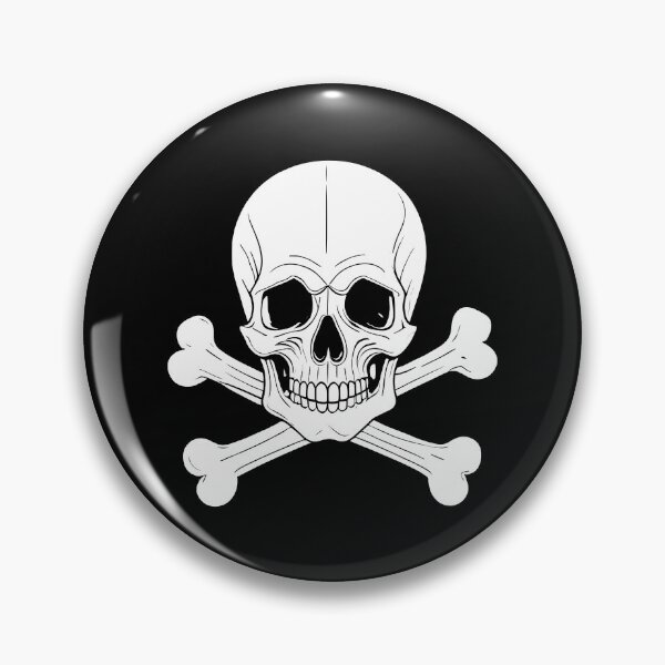 Item preview, Skull and crossbones designed and sold by rheyes.