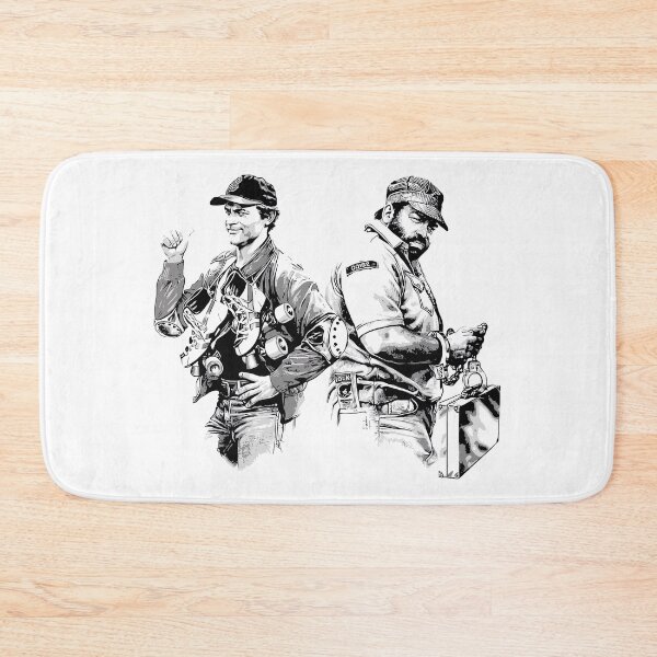 Item preview, Bud Spencer and Terence Hill, Go for It, stencil style | Nati con la camicia | budflux.com designed and sold by Budflux.