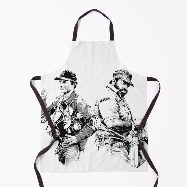 Item preview, Bud Spencer and Terence Hill, Go for It, stencil style | Nati con la camicia | budflux.com designed and sold by Budflux.