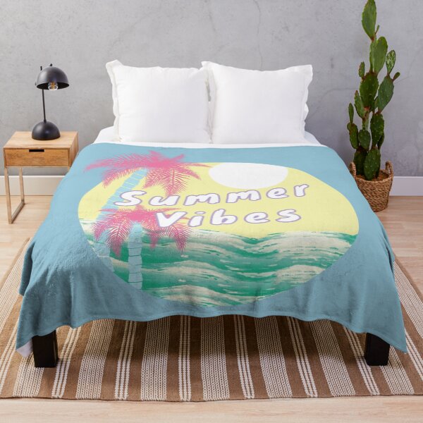 Item preview, Summer Vibes - Island Wave Blue designed and sold by Daniel Bevis Design.