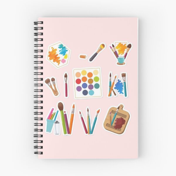 Item preview, Creative Artist Tools – Colorful Painting Supplies Sticker Set designed and sold by Yasmine Mohammed.