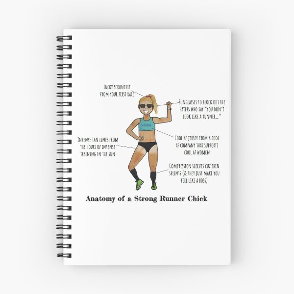 Item preview, Anatomy of a Strong Runner Chick IV. designed and sold by Sara Brekke.