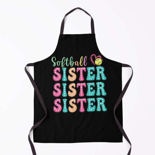 Item preview, Colorful Softball Sister Polka Dot Design designed and sold by LarryMBrown.