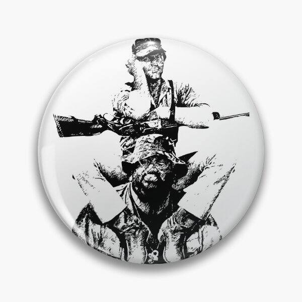 Item preview, Bud Spencer and Terence Hill I'm for the Hippopotamus graphic pen style | Io sto con gli ippopotami | budflux.com designed and sold by Budflux.