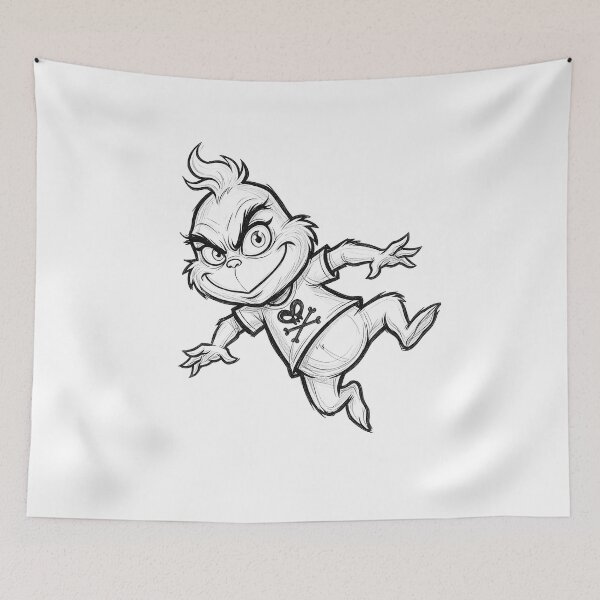Item preview, Baby Grinch Shadow Mode Design designed and sold by JaaGo PopLab.