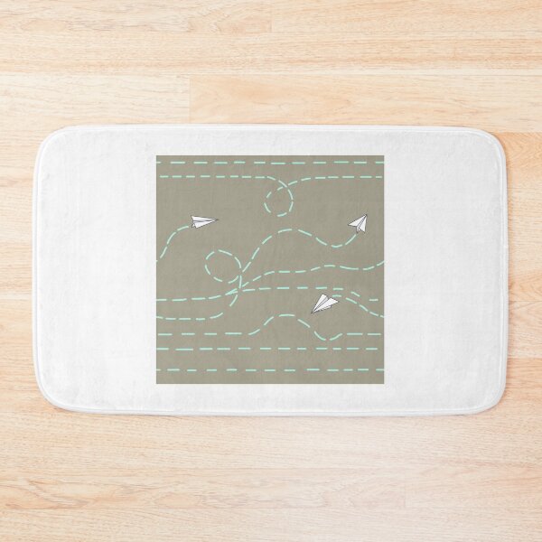 Item preview, Paper Planes -  Teal and Olive designed and sold by MelnDesign.