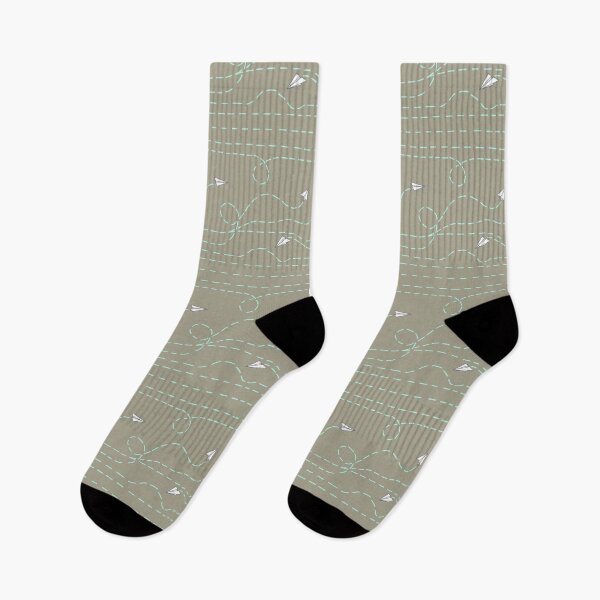 Item preview, Paper Planes -  Teal and Olive designed and sold by MelnDesign.
