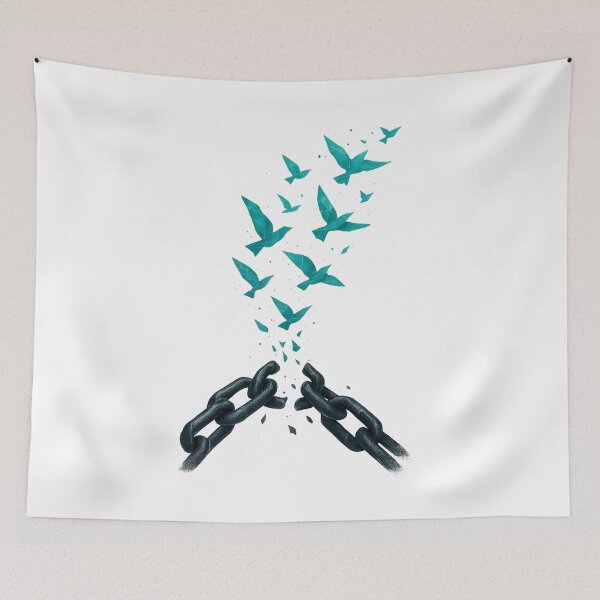 Item preview, Freedom Beyond Chains designed and sold by Velvet-motive.