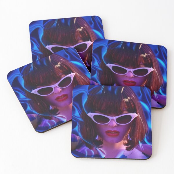 Item preview, Doom Generation Amy Blue Surreal Portrait designed and sold by y2kponyclub.