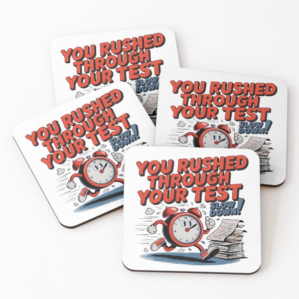 Item preview, You Rushed Through Your Test Funny Teacher Humor designed and sold by OlizaPrint.