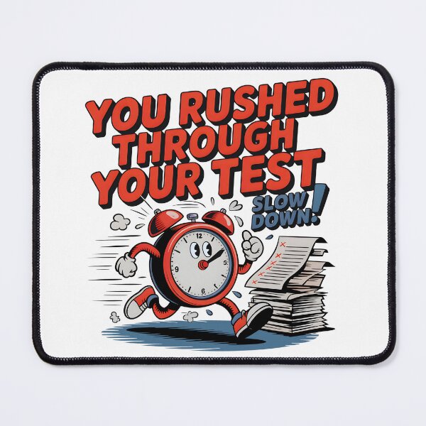Item preview, You Rushed Through Your Test Funny Teacher Humor designed and sold by OlizaPrint.