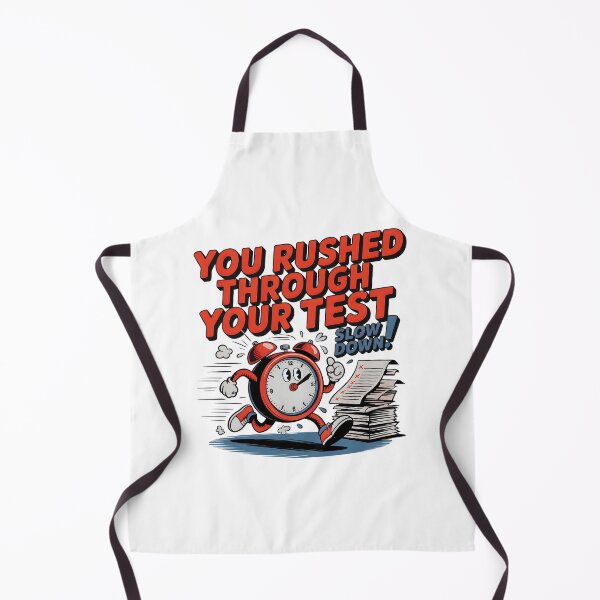 Item preview, You Rushed Through Your Test Funny Teacher Humor designed and sold by OlizaPrint.