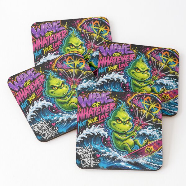 Item preview, Baby Grinch Kitesurf Street Art designed and sold by JaaGo PopLab.
