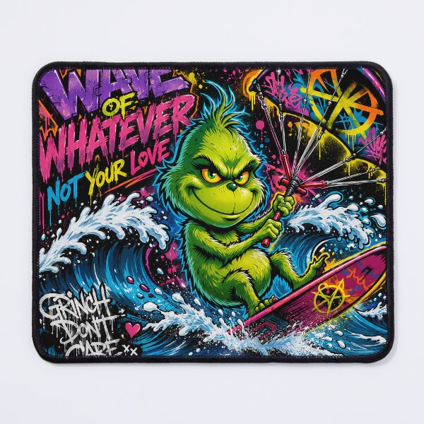 Item preview, Baby Grinch Kitesurf Street Art designed and sold by JaaGo PopLab.