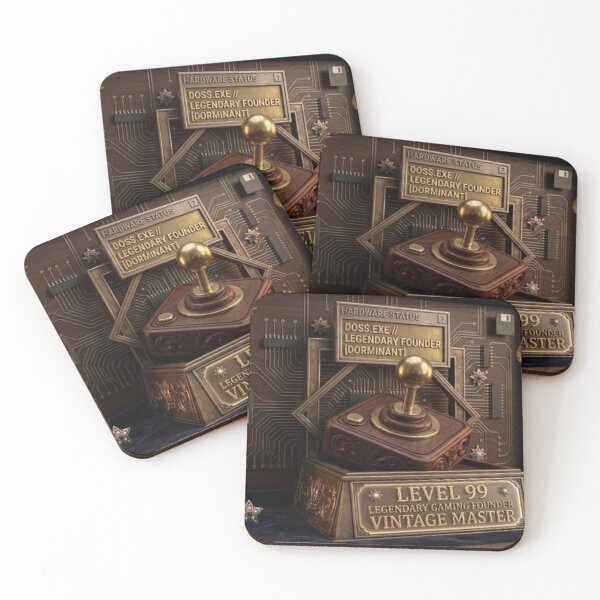Item preview, Level 99 Vintage Master – Retro Gaming & Antique Tech Digital Art designed and sold by Csstoree.