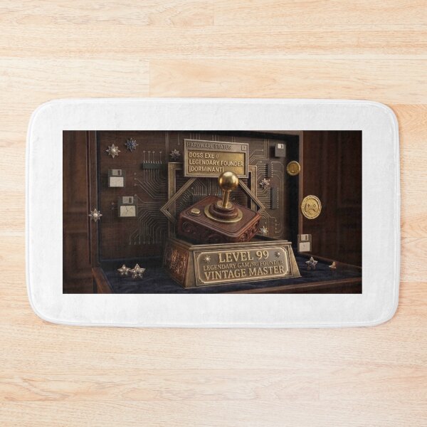 Item preview, Level 99 Vintage Master – Retro Gaming & Antique Tech Digital Art designed and sold by Csstoree.