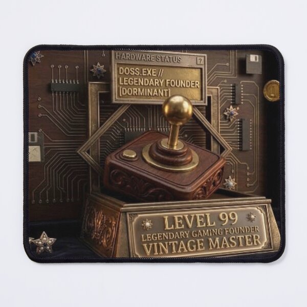 Item preview, Level 99 Vintage Master – Retro Gaming & Antique Tech Digital Art designed and sold by Csstoree.