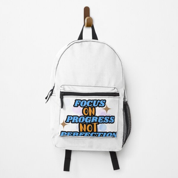 Item preview, Focus On Progress Not Perfection Motivational Quote Design designed and sold by Palette _Vibes.
